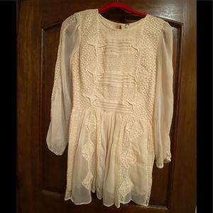 Free People Cream XS Dress
